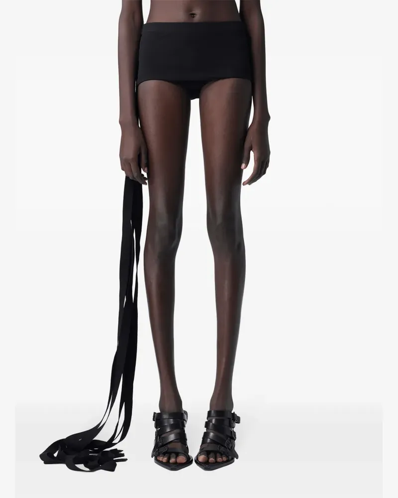 Ann Demeulemeester Xana Shorts - Schwarz Schwarz