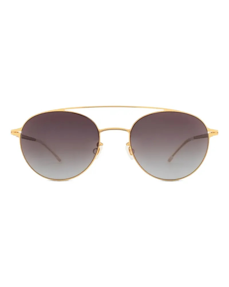 Mykita Reva oval-frame sunglasses - Gold Gold