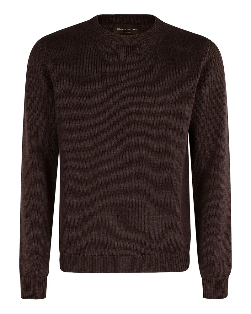 Roberto Collina crew-neck sweater - Braun Braun