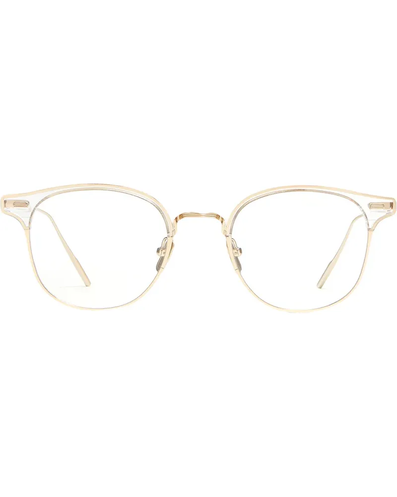 Gentle Monster Brille mit eckigem Gestell - Weiß Weiß