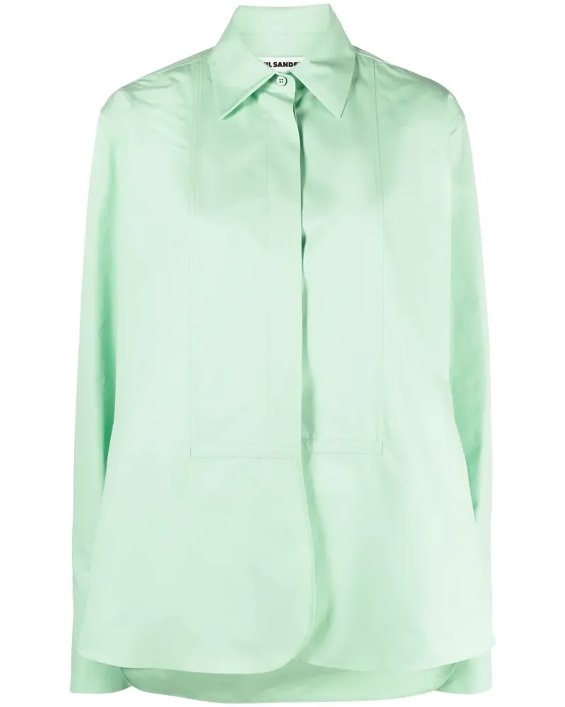 Jil Sander Langärmeliges Hemd - Grün Grün