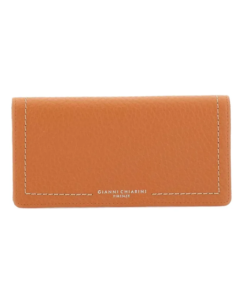 Gianni Chiarini Bubble leather wallet - Orange Orange