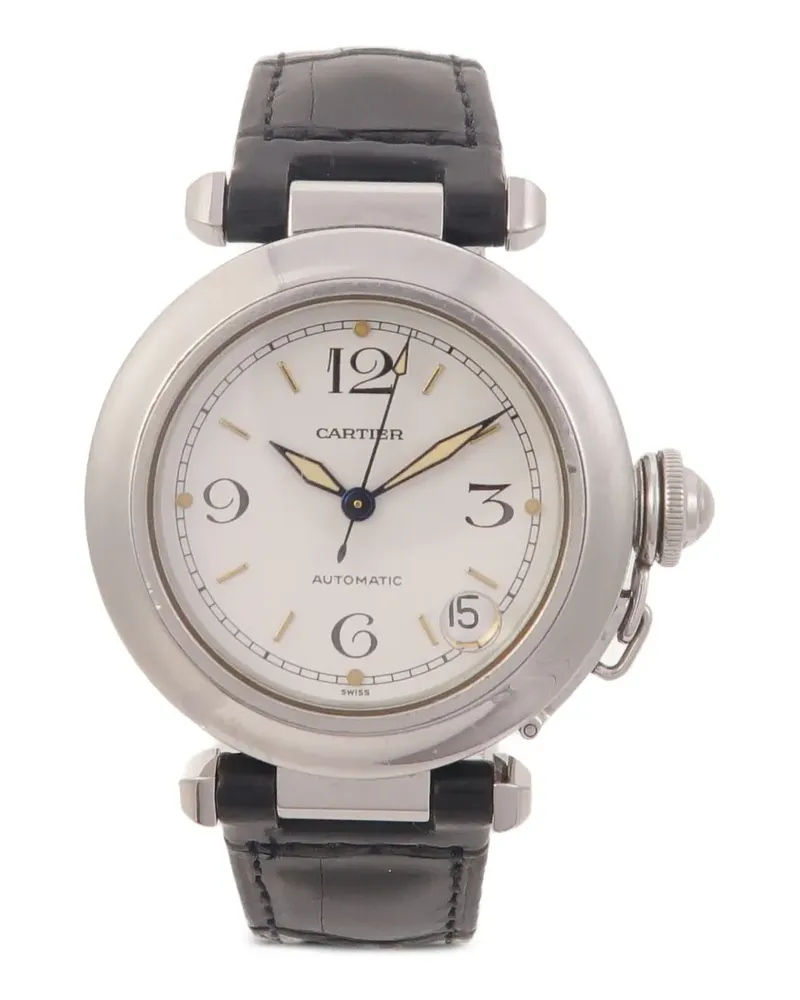 Cartier 1996 Pasha C 35mm watch - Weiß Weiß
