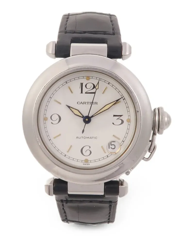 Cartier 1996 Pasha C 35mm watch - Weiß Weiß