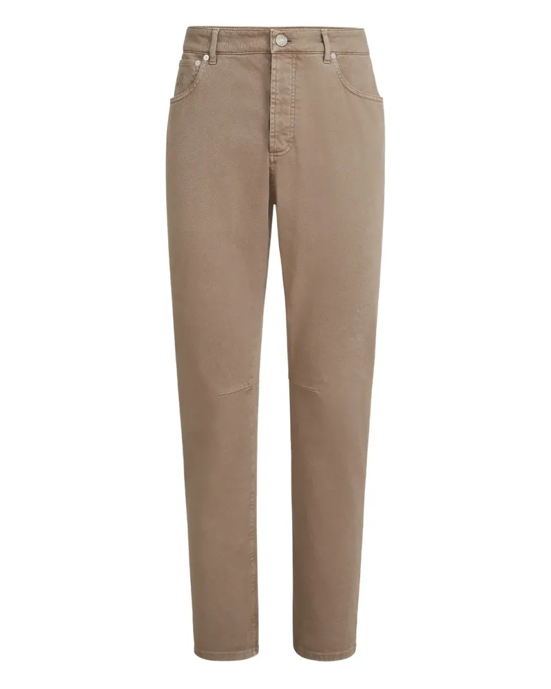Brunello Cucinelli Five-Pocket-Jeans - Braun Braun