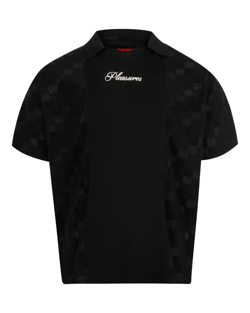 PLEASURES Kurzärmeliges Planets T-Shirt - Schwarz Schwarz
