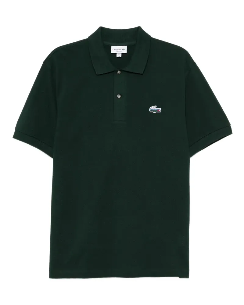 Lacoste Poloshirt mit Logo-Applikation - Grün Grün