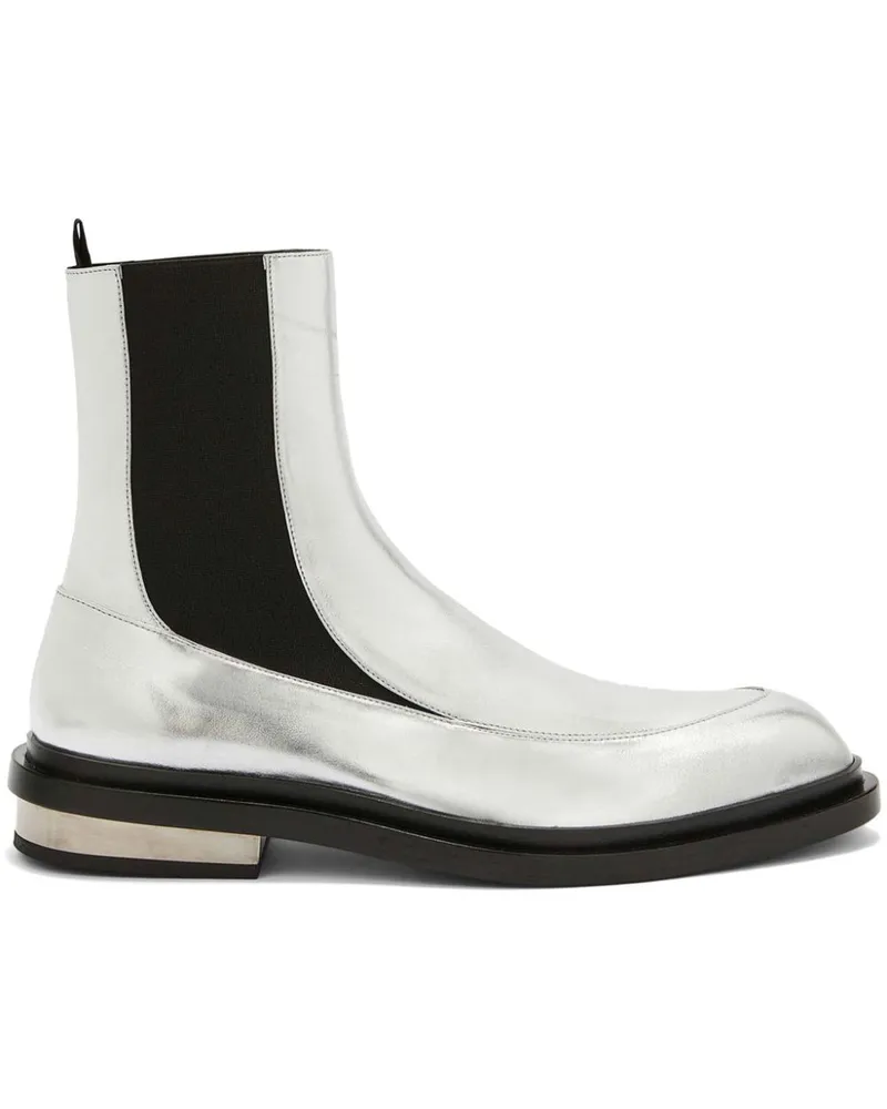 Jil Sander Klassische Chelsea-Boots - Grau Grau