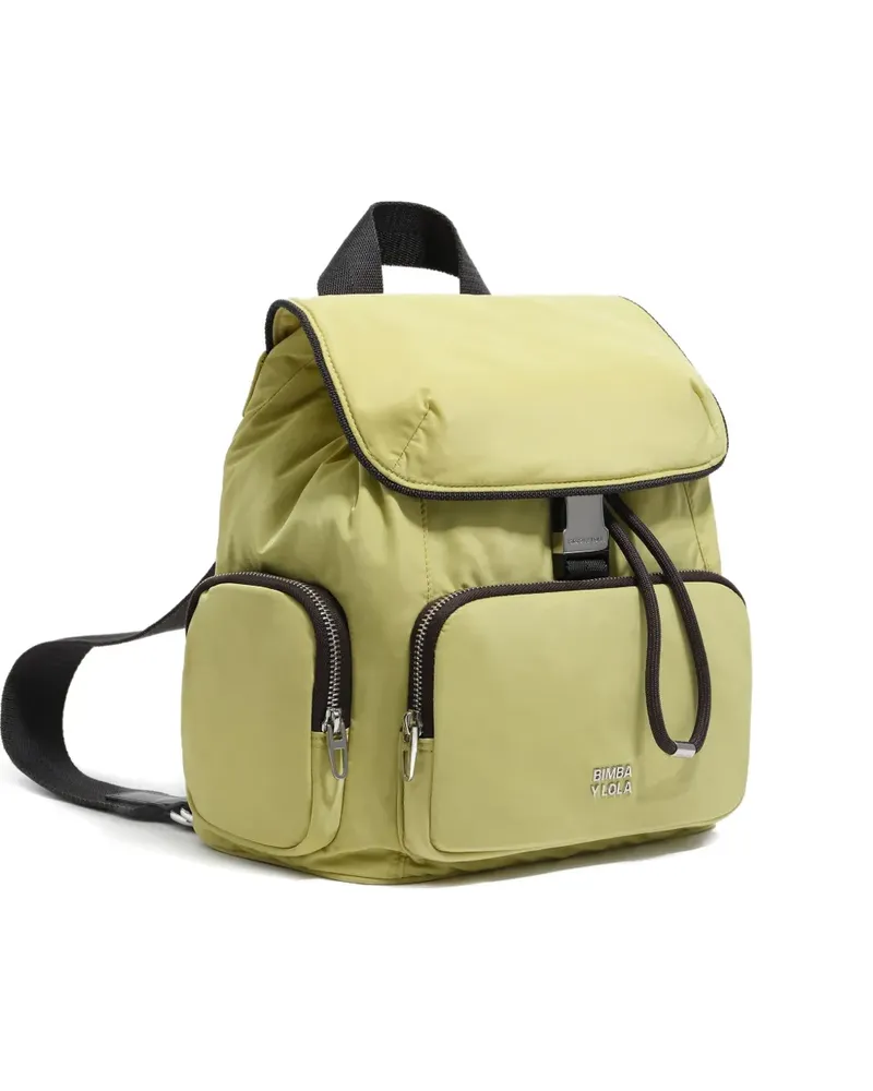 BIMBA Y LOLA Mittelgroßer Rucksack mit Taschen - Grün Grün