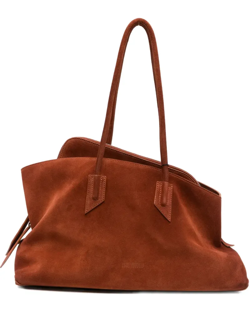 ATTICO Mittelgroße La Passeggiata Schultertasche - Braun Braun