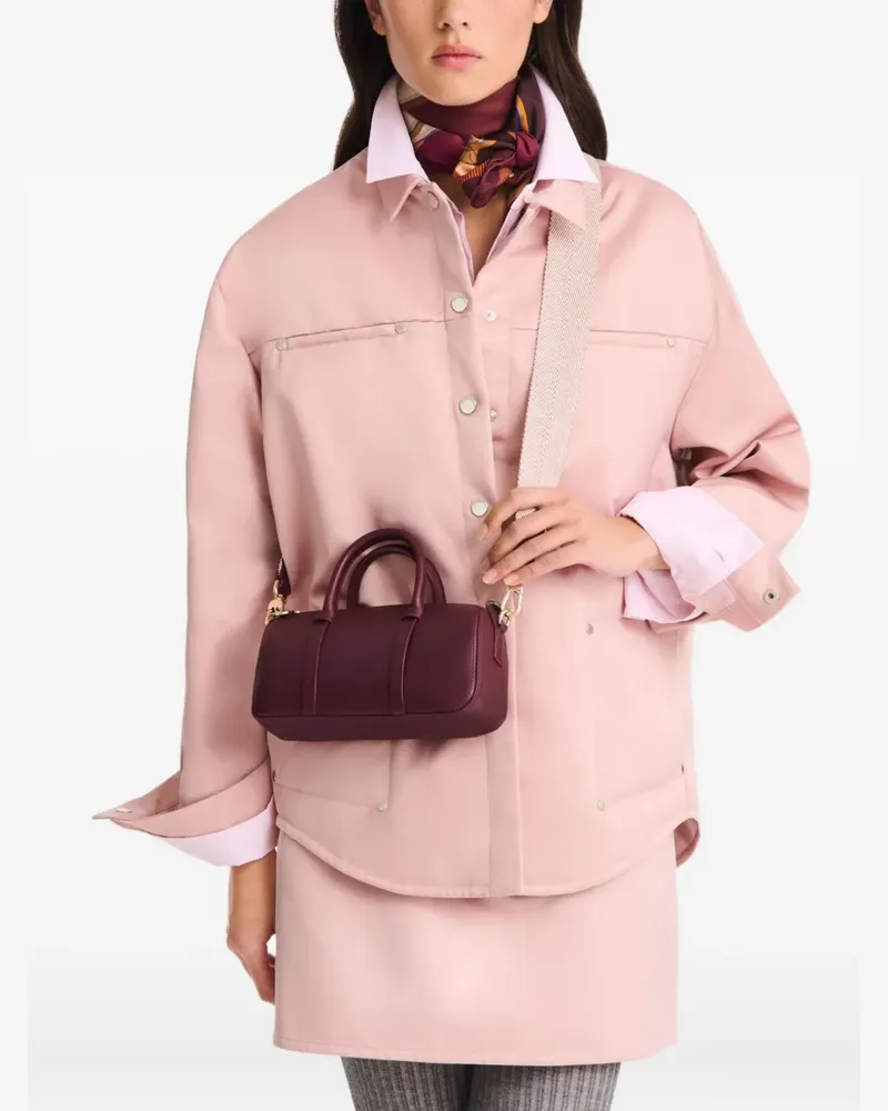 Longchamp Daylong S Tote Bag aus Leder - Rot Rot