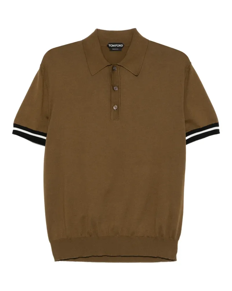 Tom Ford short-sleeve polo shirt - Grün Grün
