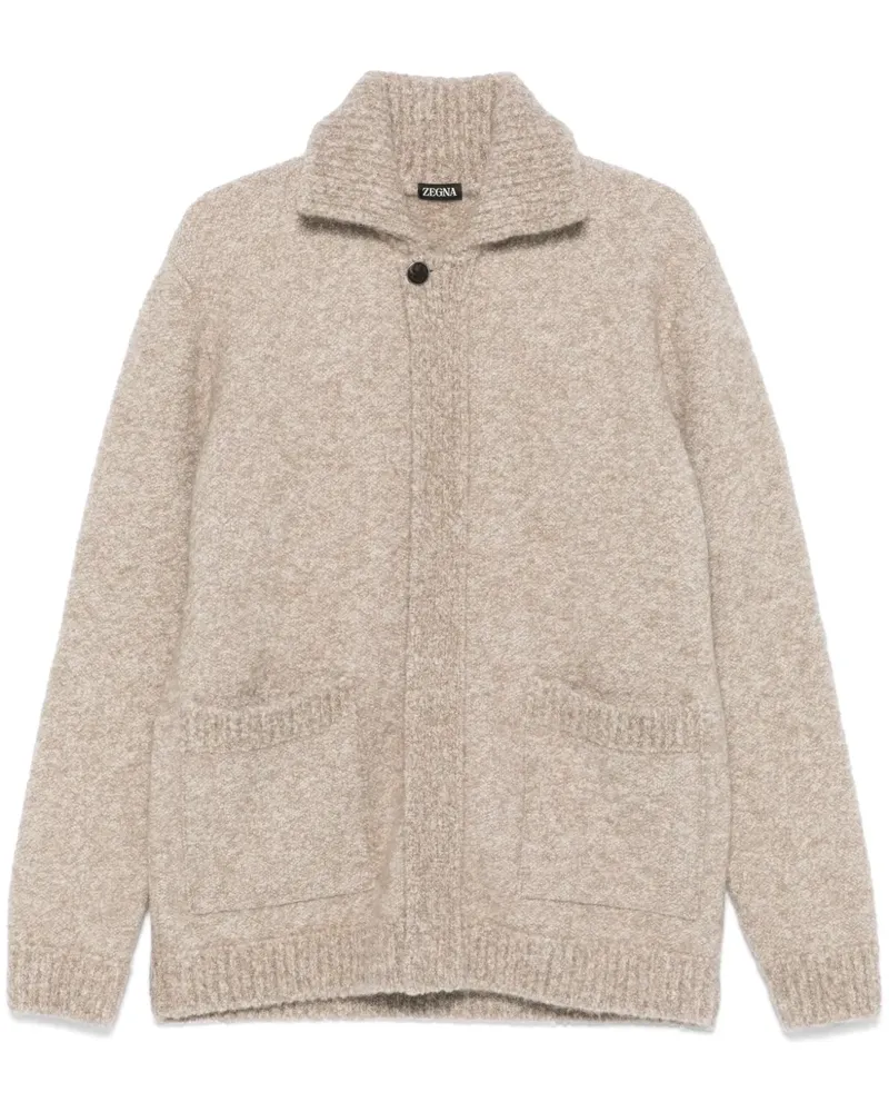 Ermenegildo Zegna Gestrickte Jacke - Nude Nude