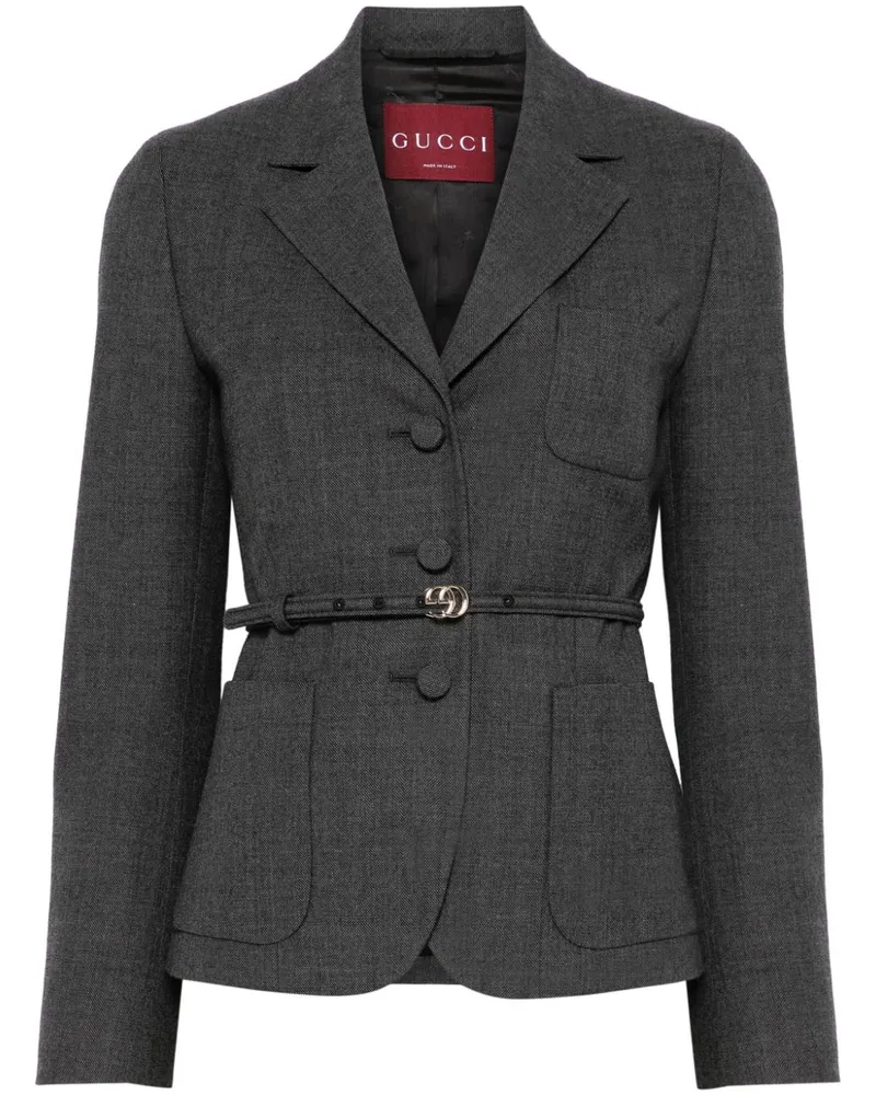 Gucci Klassisches Sakko - Grau Grau