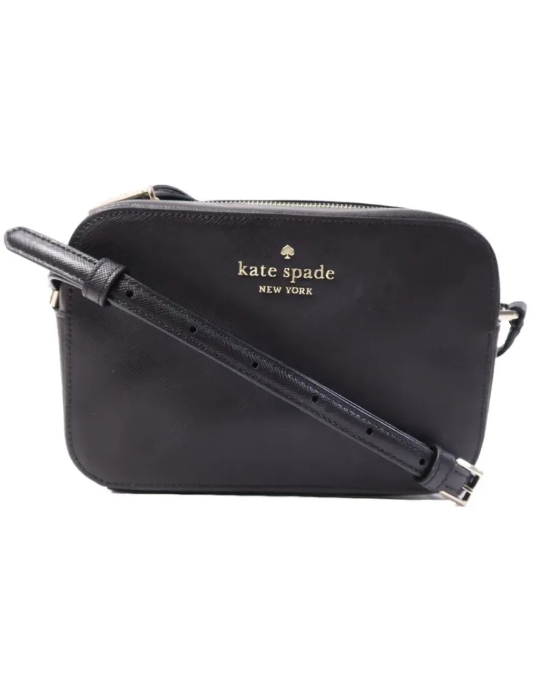 Kate Spade leather crossbody bag - Schwarz Schwarz