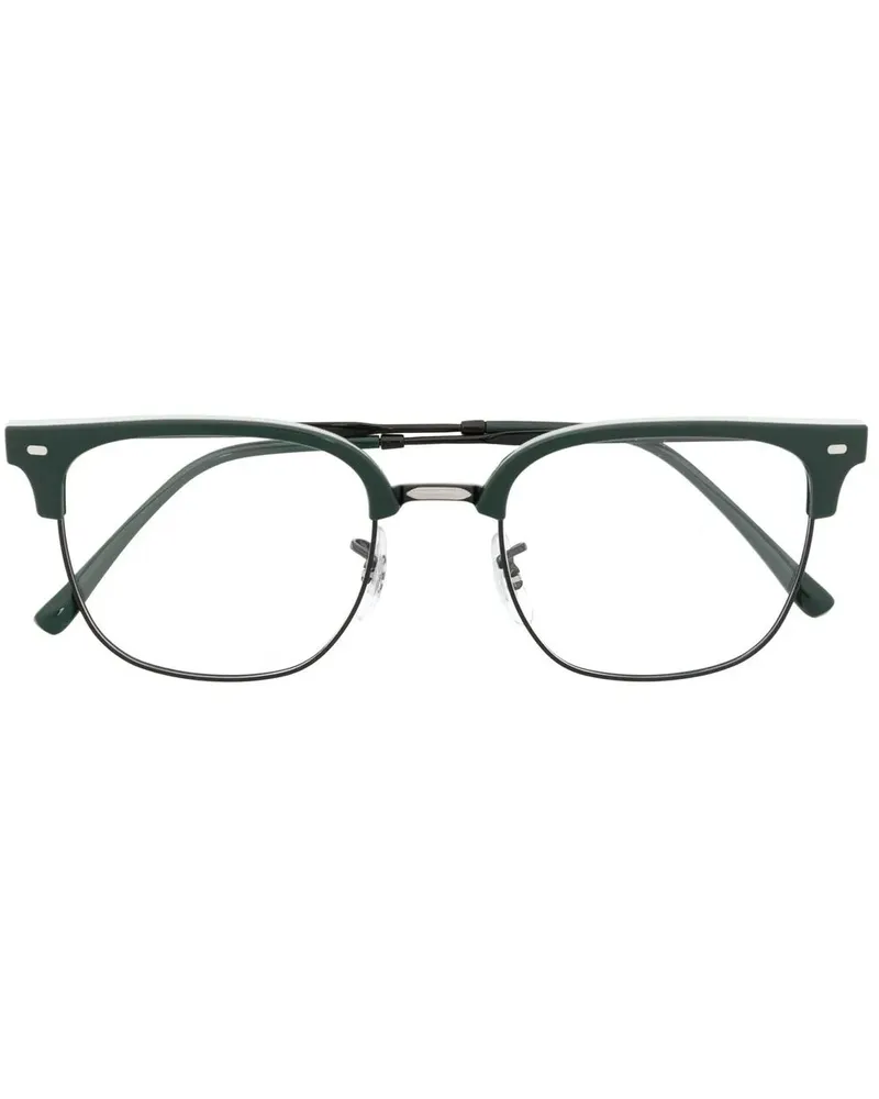 Ray Ban Brille mit eckigem Gestell - Grün Grün
