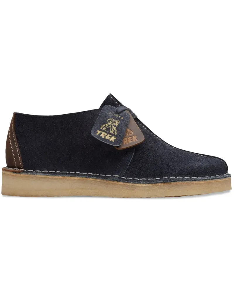 Clarks Trek "Ink/Hairy Suede" Desert-Boots - Blau Blau