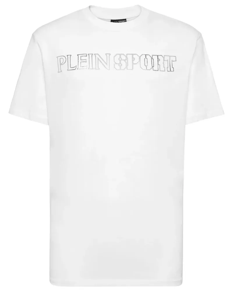 Philipp Plein T-Shirt mit Logo-Print - Weiß Weiß
