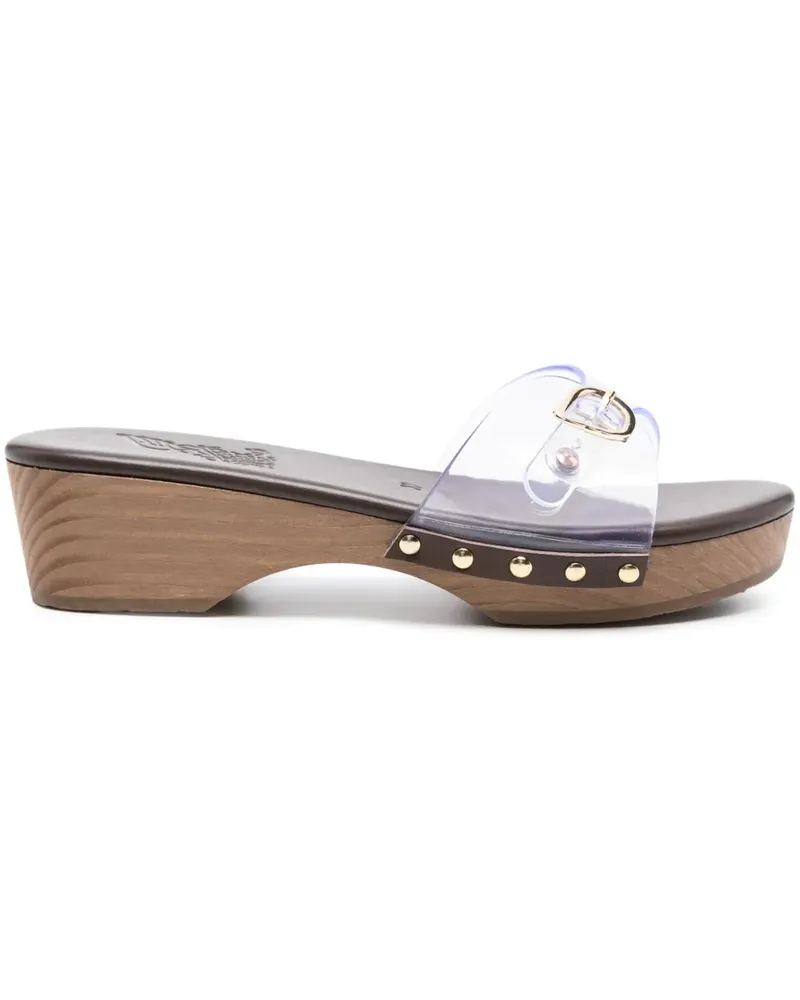 Ancient Greek Sandals Omonia Clogs - Weiß Weiß