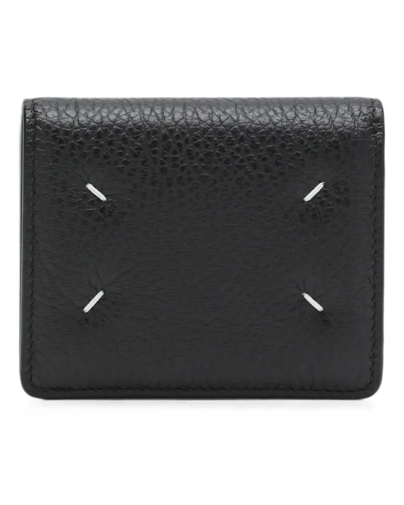 Maison Margiela Four Stitches pocket cardholder - Schwarz Schwarz