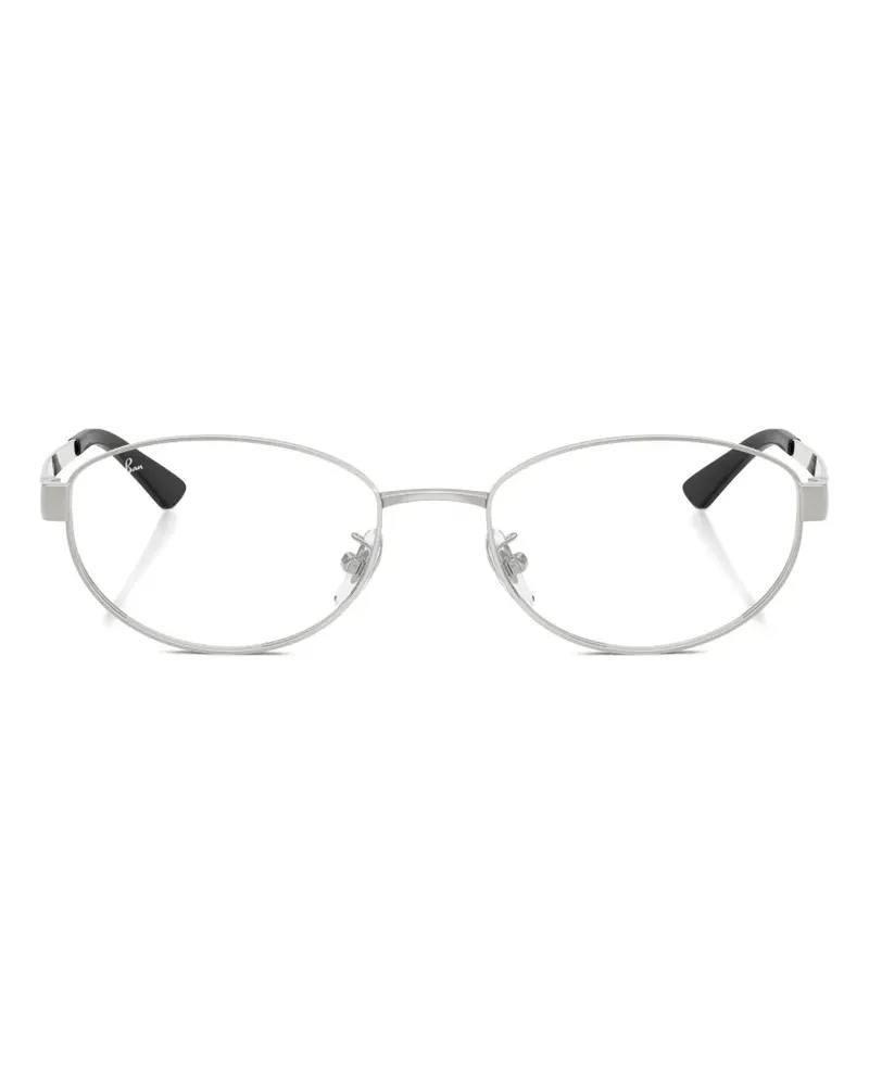 Ray Ban Brille mit ovalem Gestell - Silber Silber