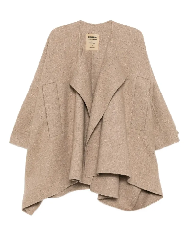 Uma Wang Koth Mantel - Braun Braun