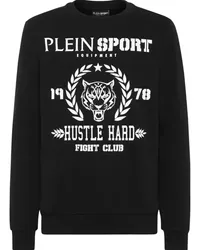 Philipp Plein Sweatshirt mit Logo-Print Schwarz