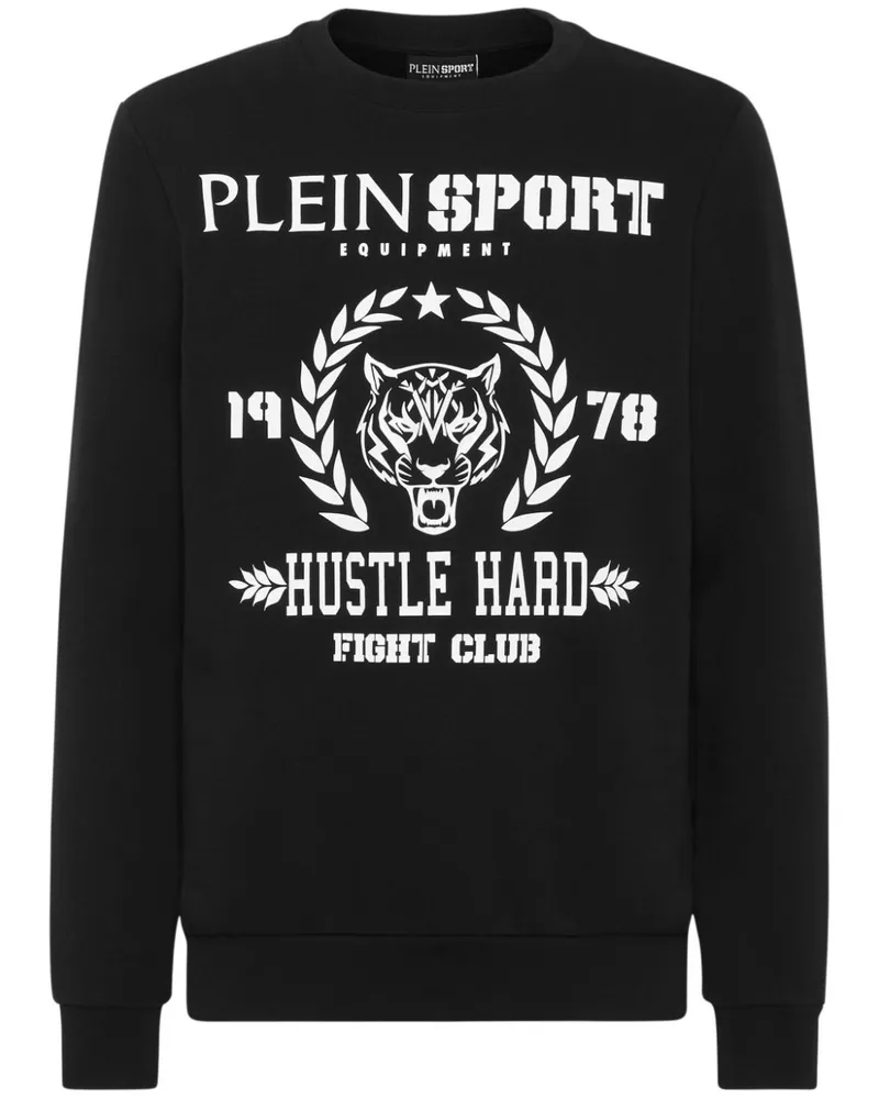 Philipp Plein Sweatshirt mit Logo-Print - Schwarz Schwarz