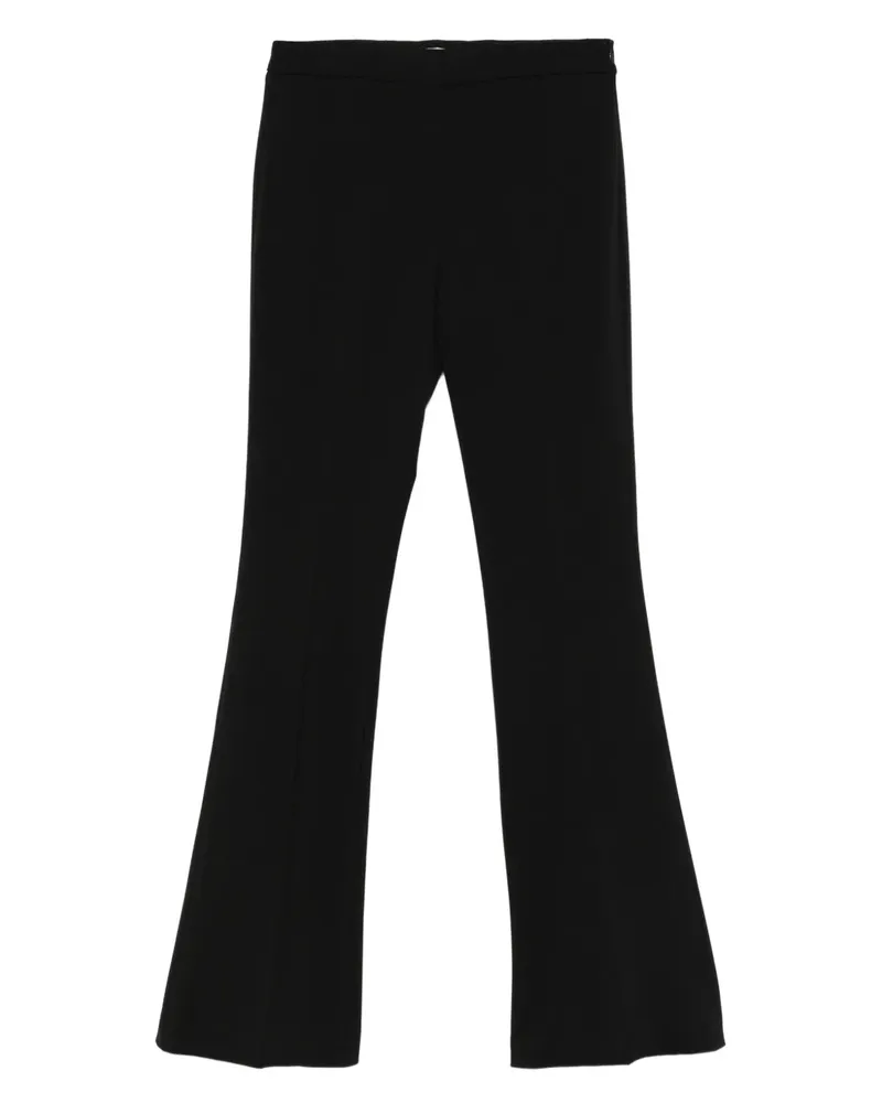 Blanca high-waisted flared trousers - Schwarz Schwarz