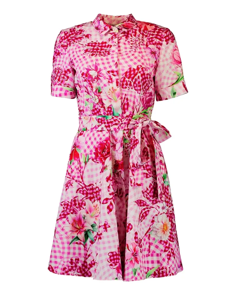 Mary Katrantzou Chima floral-print midi dress - Rosa Rosa