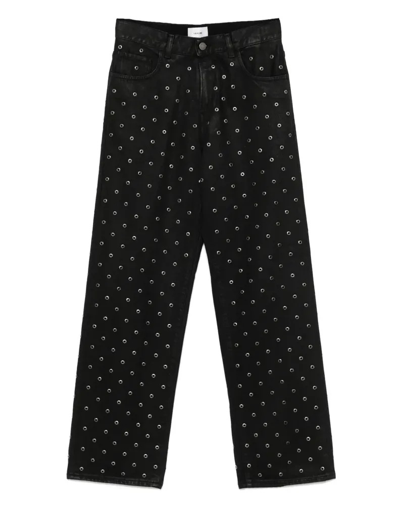Haikure Bonnie Jeans - Schwarz Schwarz