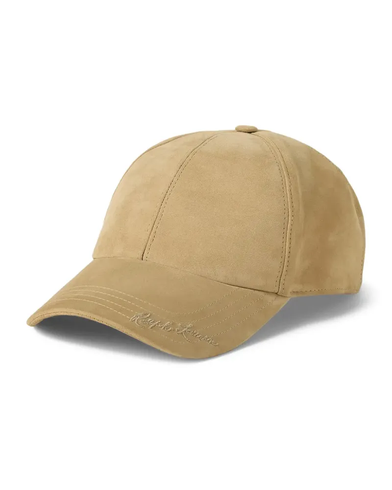 Ralph Lauren Baseballkappe aus Wildleder - Braun Braun