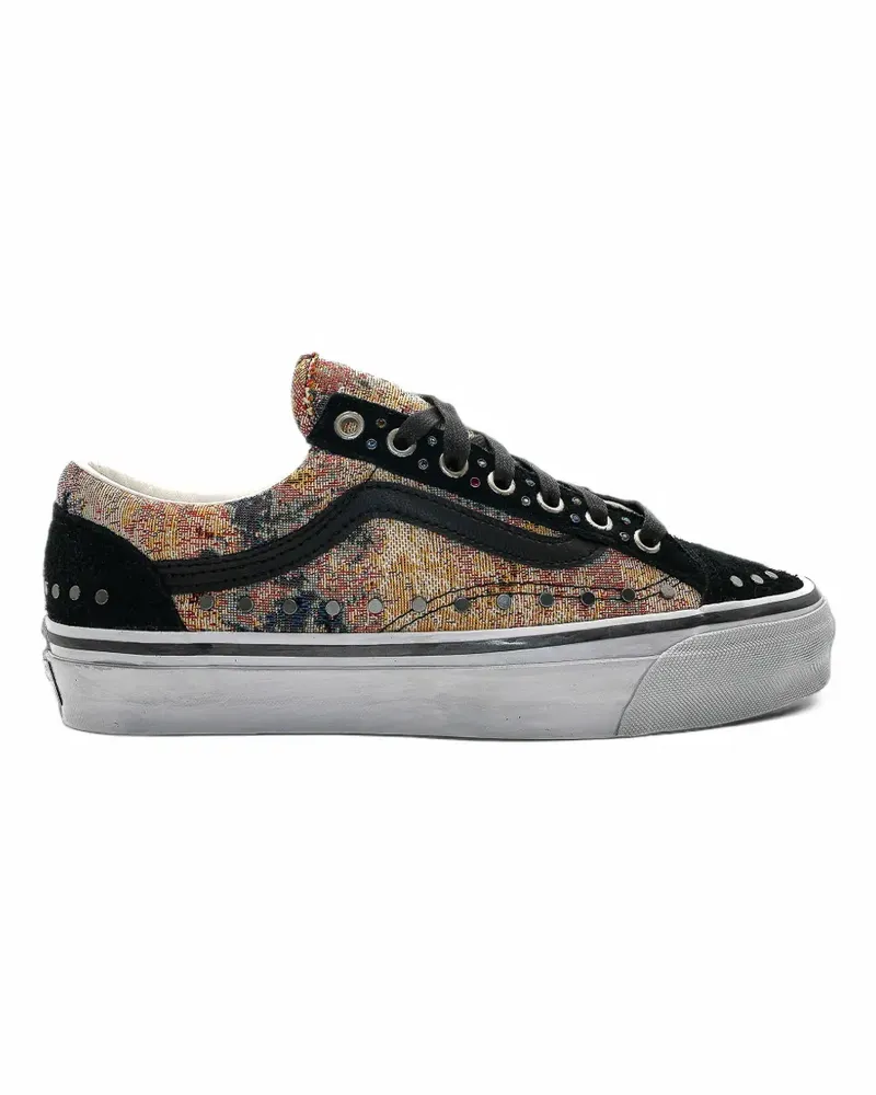 Vans 36 Old Skool Sneakers mit Nieten - Schwarz Schwarz