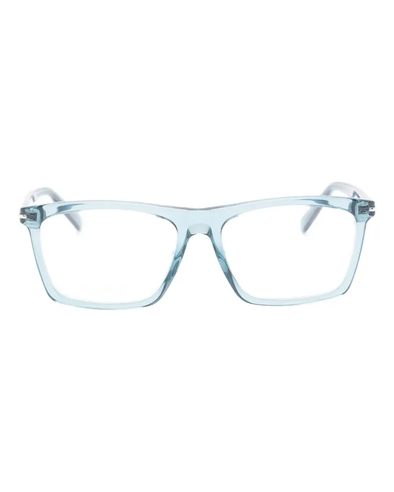 Gucci rectangle-frame glasses - Blau Blau