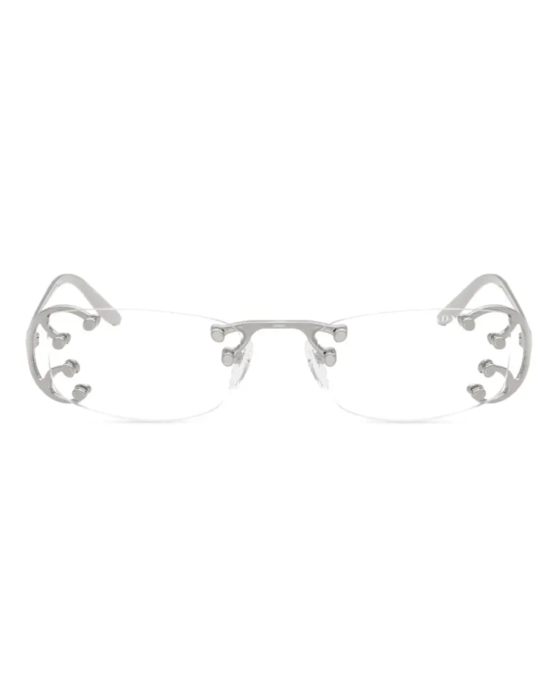 Prada rimless glasses - Silber Silber