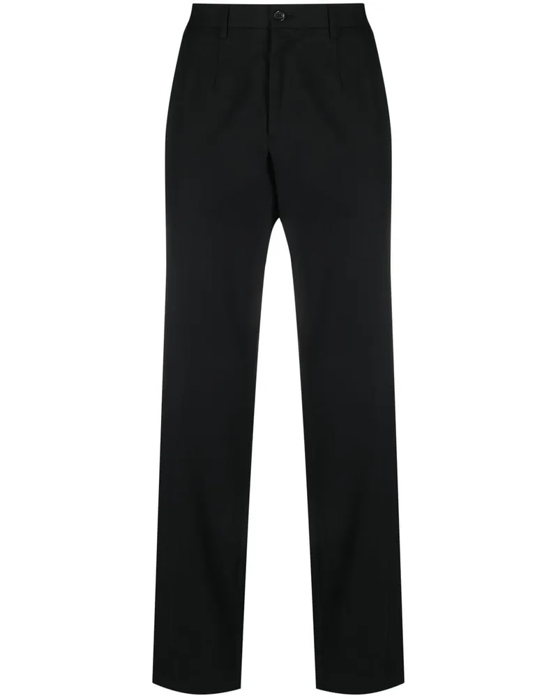 Dolce & Gabbana Hose mit Logo-Detail - Schwarz Schwarz