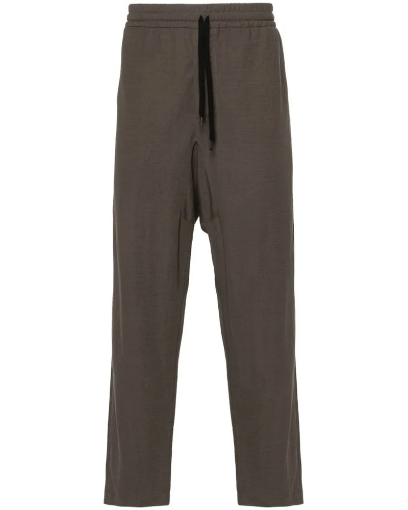 Harris Wharf London Comfort Tapered-Hose Grün