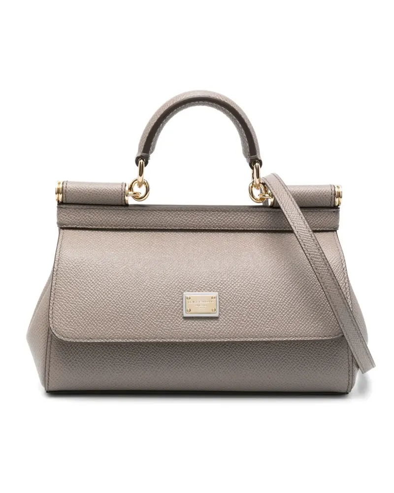 Dolce & Gabbana Kleine Sicily Handtasche - Braun Braun