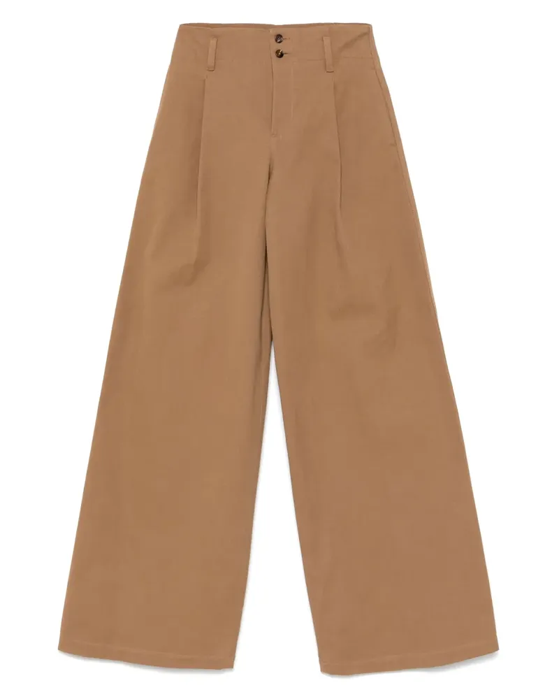 Chloé Geknöpfte Hose - Braun Braun