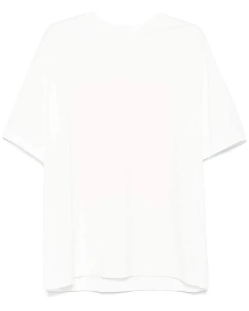 Issey Miyake T-Shirt mit grafischem Print - Weiß Weiß
