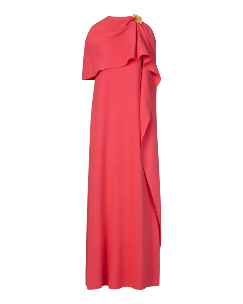 Oscar de la Renta Hibiscus Caftan - Rosa Rosa