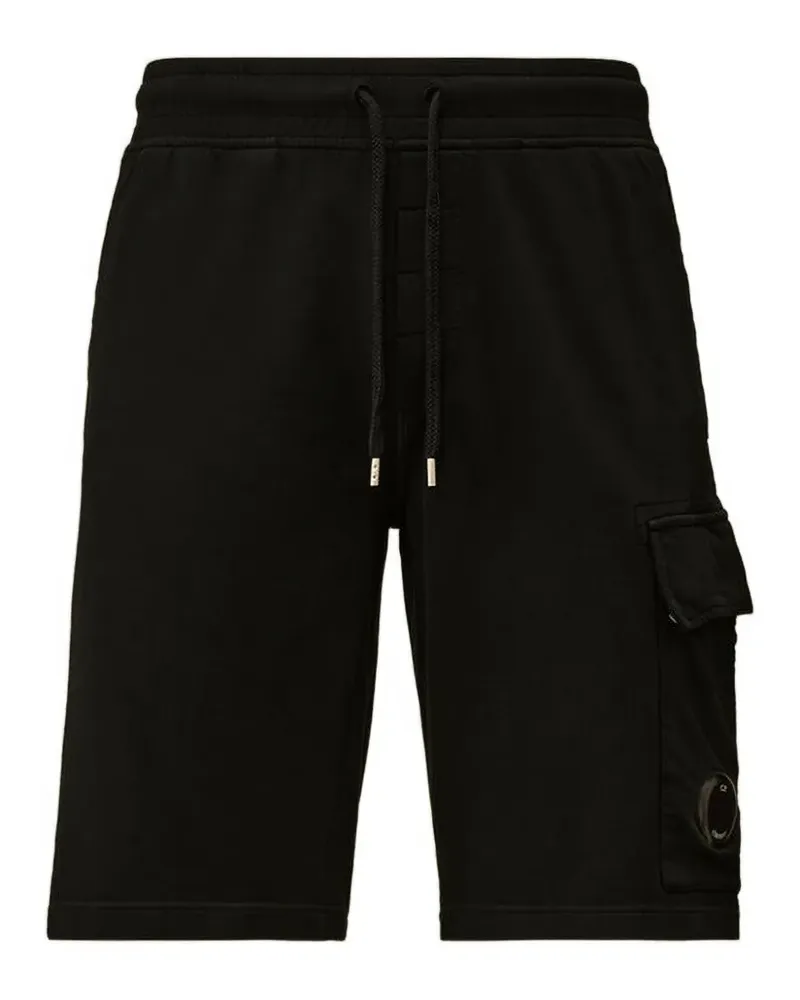 C.P. Company Cargo-Shorts mit Kordelzug - Schwarz Schwarz