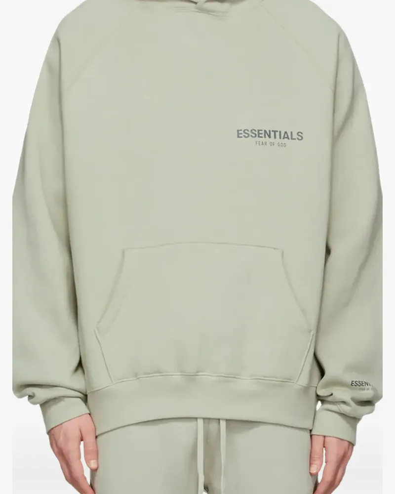 Fear of God Hoodie mit Logo-Stickerei - Grün Grün