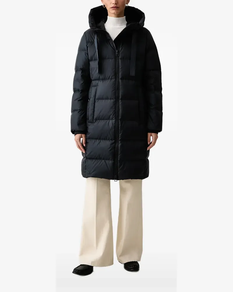 Marc O'Polo quilted hooded jacket - Blau Blau