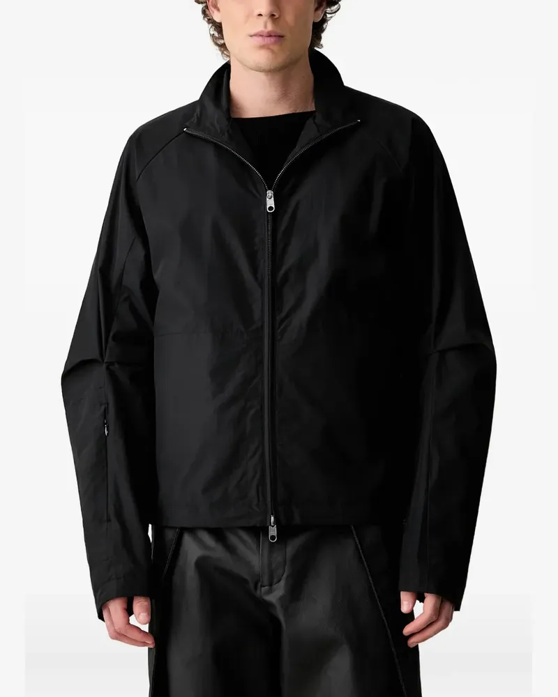 RAINS high-neck lightweight jacket - Schwarz Schwarz