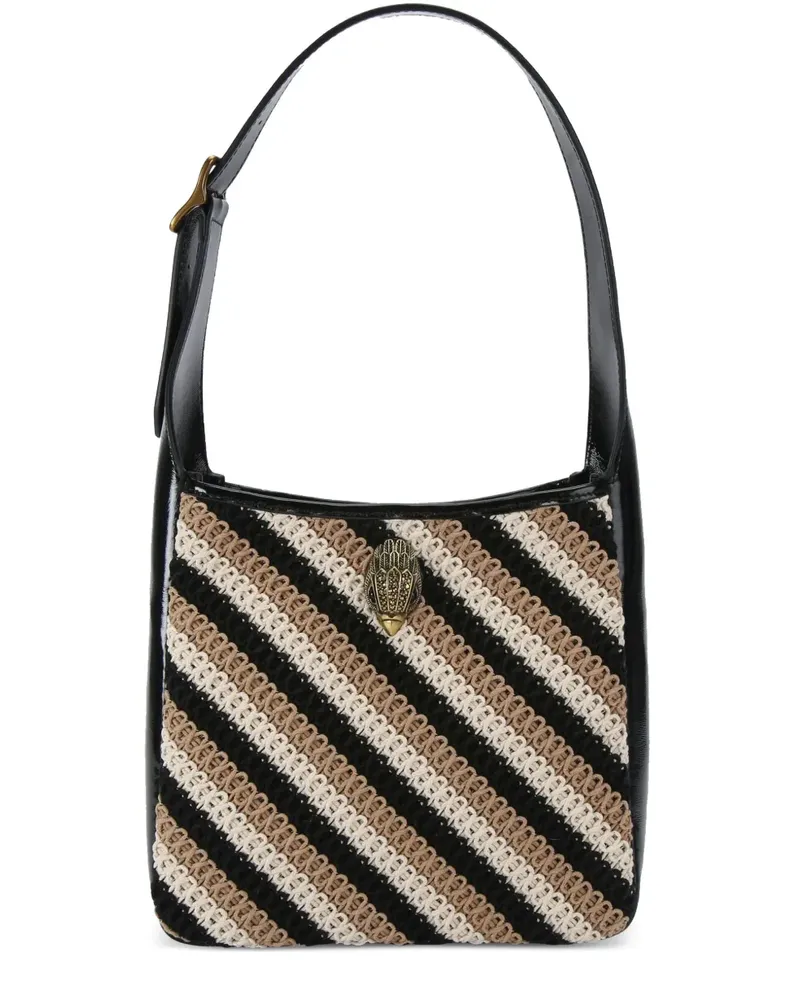Kurt Geiger Kleine Bond Hobo-Tasche - Schwarz Schwarz