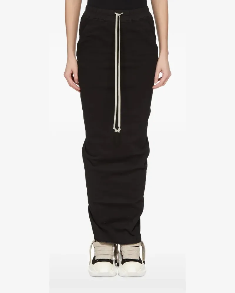 DRKSHDW by Rick Owens pull on pillar skirt - Schwarz Schwarz