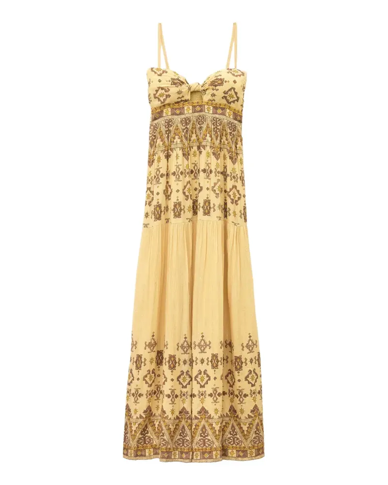 ba&sh Zema maxi dress - Gelb Gelb