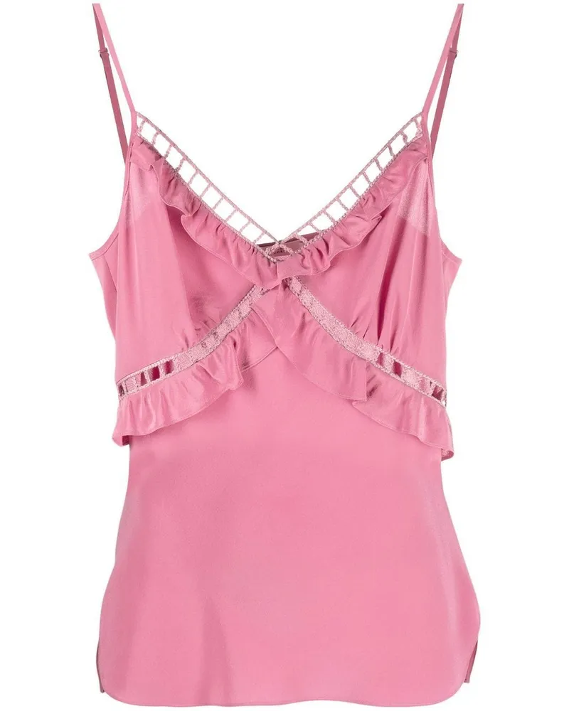 Dorothee Schumacher Top aus Seide - Rosa Rosa