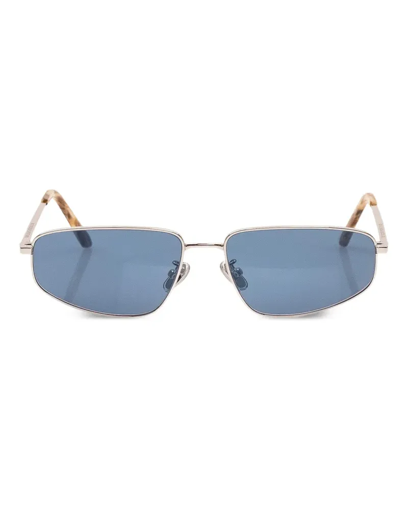 RETROSUPERFUTURE Isedra Graffiato geometric-frame sunglasses - Silber Silber